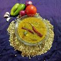 Aanal Avashiya Chhaya's cooksnap of when they made લીલા ફોતરાં વાળા મગ ની દાળ (Lila Fotra Vali Moong Dal Recipe In Gujarati).