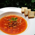 Cooksnap dari Leony Agmanda untuk resep Tomato soup & Garlic Bread