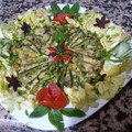 El cooksnap de isabel maloum cuando hizo Omelette de espárragos y queso mozzarella.
