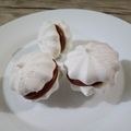 El cooksnap de Paola cuando hizo Merengues rellenos de dulce de leche🤤.