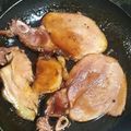 El cooksnap de Alejandra Parra cuando hizo Chuleta de cerdo en salsa agridulce.