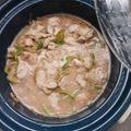 Ellen 's cooksnap of when they made Crockpot Thai Peanut chicken.
