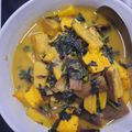 Cooksnap của Nhà Vân khi họ làm theo món Canh ốc nấu chuối đậu