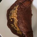 Cooksnap de Anna Arrais quando cozinhou Panqueca de aveia com banana e cacau.