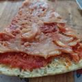 El cooksnap de Ana Grosso cuando hizo Pizza de arroz sin tacc.