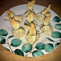 El cooksnap de pepagores cuando hizo Saquitos crujientes de gambas con San Simón.