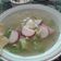 El cooksnap de Gaby cuando hizo Pozole blanco de pollo.