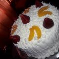 El cooksnap de Bryanna♡Aitana cuando hizo Torta de crema y duraznos.