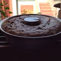 El cooksnap de Belén Serantes cuando hizo Budín integral de banana (sin manteca y con azúcar mascabo).