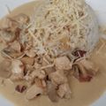 El cooksnap de teodoro morel cuando hizo Strogonof de pollo.