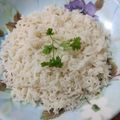 Kulsoom Bukhari's cooksnap of when they made Boiled Rice.