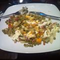 El cooksnap de Alejandro cuando hizo Guisantes, habas y jamón con huevos rotos.