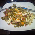 El cooksnap de Alejandro cuando hizo Guisantes, habas y jamón con huevos rotos.