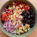 El cooksnap de Mate Amargo 🧉🍪 cuando hizo 🇬🇷 Ensalada HORIATIKI o griega (χωριάτικη σαλάτα, Grecia).