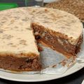 El cooksnap de Daniel González cuando hizo Tarta de turrón duro y turron de chocolate almendrado.