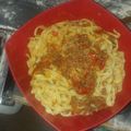 El cooksnap de Sole Rojas cuando hizo Fideos casero.