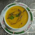 Seema Sharma's cooksnap of when they made Pumpkin Soup.
