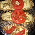 El cooksnap de Maria Elda cuando hizo Milanesas de berenjena rebozadas con avena.