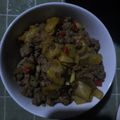 Cooksnap dari Susan Siti sondari untuk resep Daging Giling Kentang Kecap