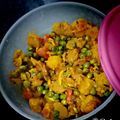 Debasree Sarkar's cooksnap of when they made Green peas masala.