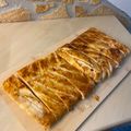 Haaz Gréta Cooksnap-ja, amikor elkészítette a(z) Sonkás - sajtos - sült - leveles sós süti receptet.