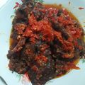 Cooksnap dari Eka novita sari untuk resep Dendeng Balado basah