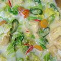 Cooksnap dari MiMi Summi untuk resep Sayur sawi putih tahu santan