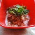 Mandakini Sharma का कुकस्नैप जब उन्होंने दही बड़ा (Dahi bada recipe in Hindi) बनाया था।