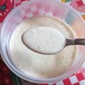El cooksnap de Cecii Bratz ♥ cuando hizo Salsita de Ajo para Sándwich 👌😎😋.