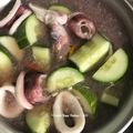 Cooksnap Dapur Yusfarisyia semasa beliau membuat Sotong Ketuk Serai (Menu Sihat).