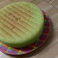 Cooksnap dari Furi Ambarak untuk resep Ogura Cake Pandan Super soft Moist yg wajib dicoba 😄
