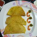 Saroj Shah's cooksnap of when they made ચણા ના લોટ ના પુડલા (Chana Na Lot Na Pudla Recipe In Gujarati).