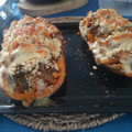 El cooksnap de Celia Laguna cuando hizo Calabaza rellena.