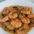 Cooksnap Rose Nani Nizah Nayan semasa beliau membuat Butter Milk Prawn.