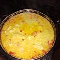 El cooksnap de Nadia Missa cuando hizo Arroz amarillo con Pollo.