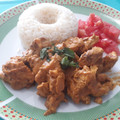 El cooksnap de Constanza Aracelli cuando hizo Pollo al curry con arroz jasmín.