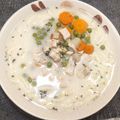 Zoltán Ritter Cooksnap-ja, amikor elkészítette a(z) Tárkonyos csirkeragu leves receptet.