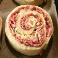 meri316 Cooksnap-ja, amikor elkészítette a(z) Pizzatekercs receptet.