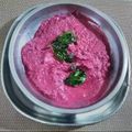 Meena Ramesh's cooksnap of when they made பீட்ரூட் சட்னி.