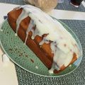 El cooksnap de Fernanda Valenzuela cuando hizo Queque de limón.