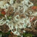El cooksnap de Marta Rico cuando hizo Bistec estilo alambre.