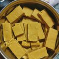  Gowri's kitchen's cooksnap of when they made மைசூர் பாகு (Mysore pak recipe in tamil).