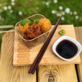 El cooksnap de iratxe cuando hizo Gyozas japonesas de langostino.