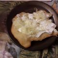 Skrach Zsófia Cooksnap-ja, amikor elkészítette a(z) Kovászos lángos receptet.