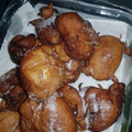 El cooksnap de Daniela Von D cuando hizo Buñuelos de plátano caseros.