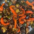 El cooksnap de Rosario cuando hizo Parrillada de verduras.