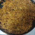 El cooksnap de Luisa “Meiga” Lizariturry cuando hizo Paella de pollo y conejo.