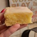 El cooksnap de Yessika González cuando hizo Brownie de limón 🍋.
