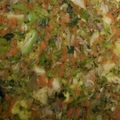 El cooksnap de yeraldin diosmary lizardo tortosa cuando hizo Ensalada de coliflor y pollo esmechado.