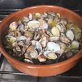 El cooksnap de yayita cuando hizo Almejas en salsa verde.